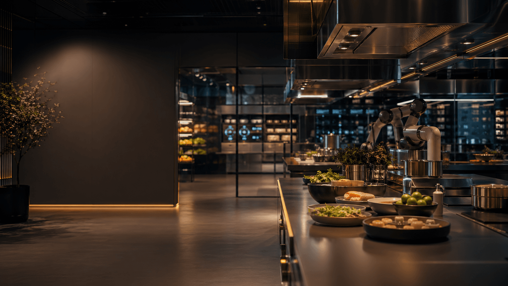 Premium automated kitchen environment for TGIFF